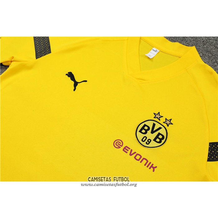 Camiseta de Entrenamiento Borussia Dortmund 2022/2023 Amarillo
